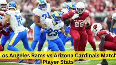 Los Angeles Rams vs Arizona Cardinals Match Player Stats
